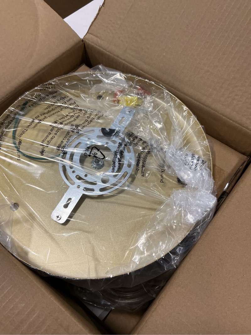 Condition photo showing New/Like New for Pendant Lights Kitchen Island with Amber Glass Shade,3-Light Mid Century Modern Pendant Light Fixtures,Industrial Adjustable Chandelier Ceiling Hanging Lamp for Dining Room Hallway Living Room Amber Stripe