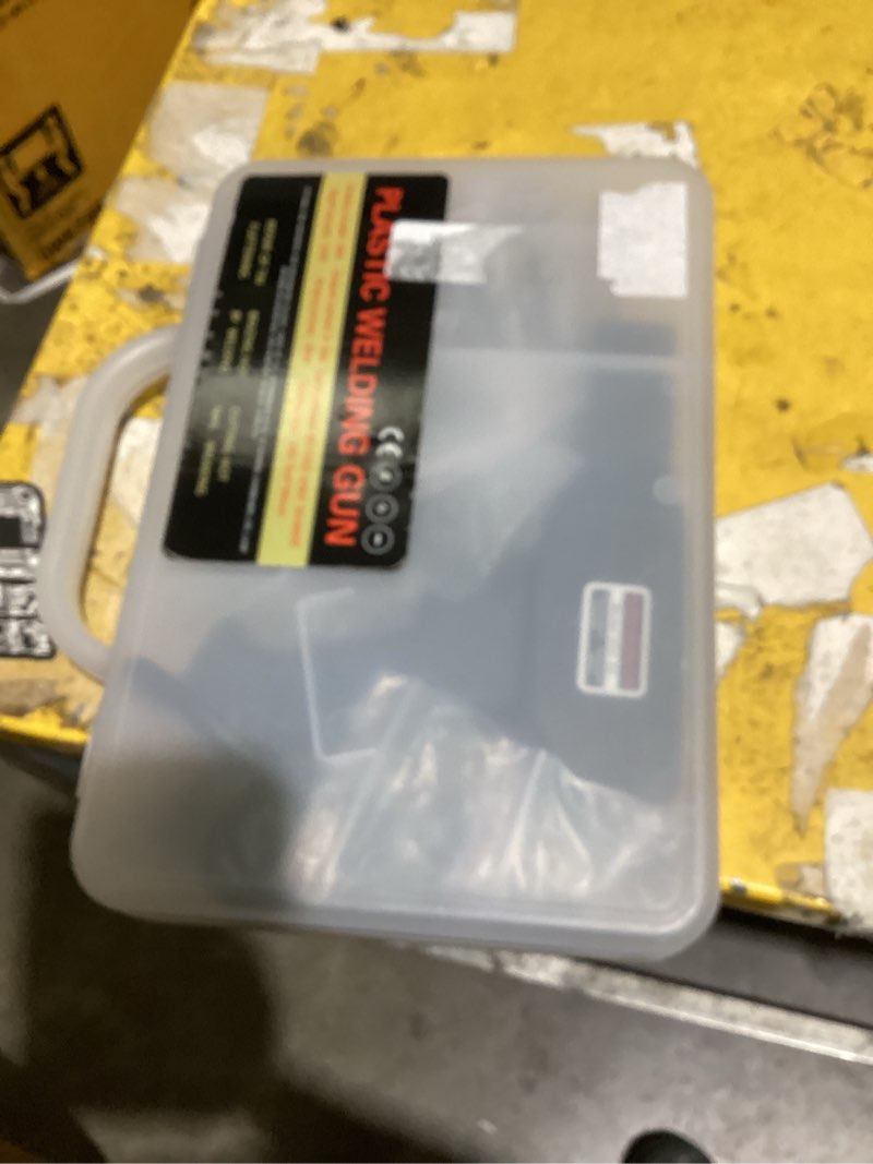 Condition photo showing Good Condition for atols upgraded plastic welder, 1000pcs staples, pure copper transformer, rapid heating, plastic welding kit, hot stapler kit, plastic welder gun kit, car bumper repair kit, plastic repair kit black-corded