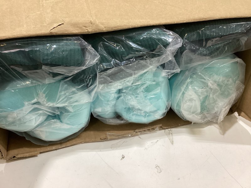 Condition photo showing item condition for Nobildonna Chair Cushions for Dining,Kitchen,Office, 2'' Thick High-Density Foam Seat Pads with Gel-Infused, Non-Slip, Removable Washable Cover with Ties, Chair Pads,17" x 16",Hunter Green,Set of 6 Hunter Green 6 Count (Pack of 1)