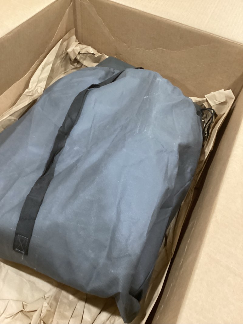 Condition photo showing As Is for SLEEPLUX Durable Inflatable Air Mattress with Built-in Pump, Pillow and USB Charger, 22" Tall Queen Queen 22"
