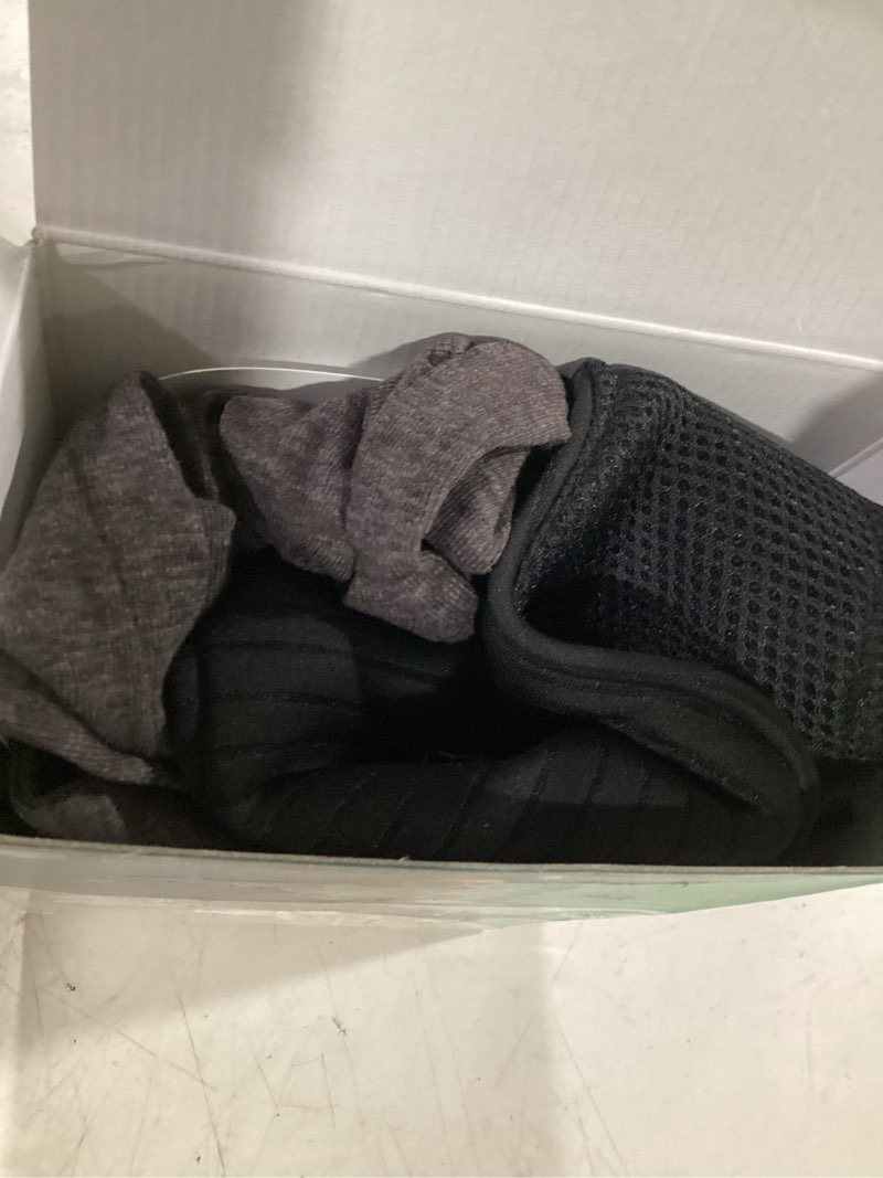 Condition photo showing As Is for boppy comfyfit adjustable baby carrier, 8-35lbs, heathered gray, hybrid carrier, newborn to toddler with adjustable straps & comfort of a baby wrap adjustable comfyfit baby carrier adjustable baby carrier