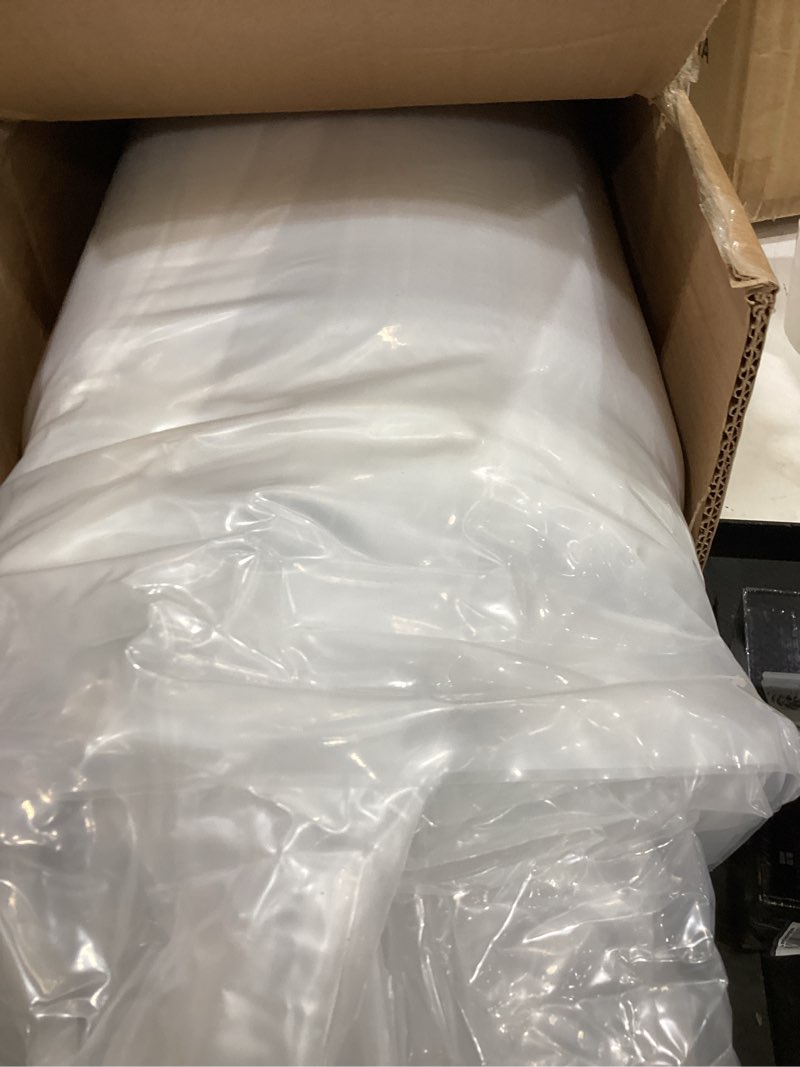 Condition photo showing New/Like New for best price mattress 6 inch memory foam mattress, medium firm, cooling gel infused, certified safe foams & fabric, mattress in a box, full full 6 inch