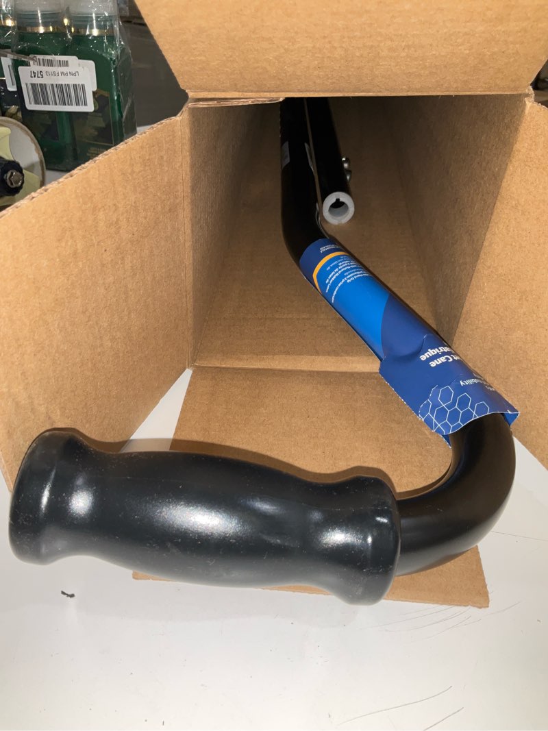 Condition photo showing Good Condition for medline tall steel bariatric heavy duty offset handle cane, adjusts 37–48", 500 lbs. capacity, for men & women with foot & leg injuries, walking cane & stick for adults and elderly, black