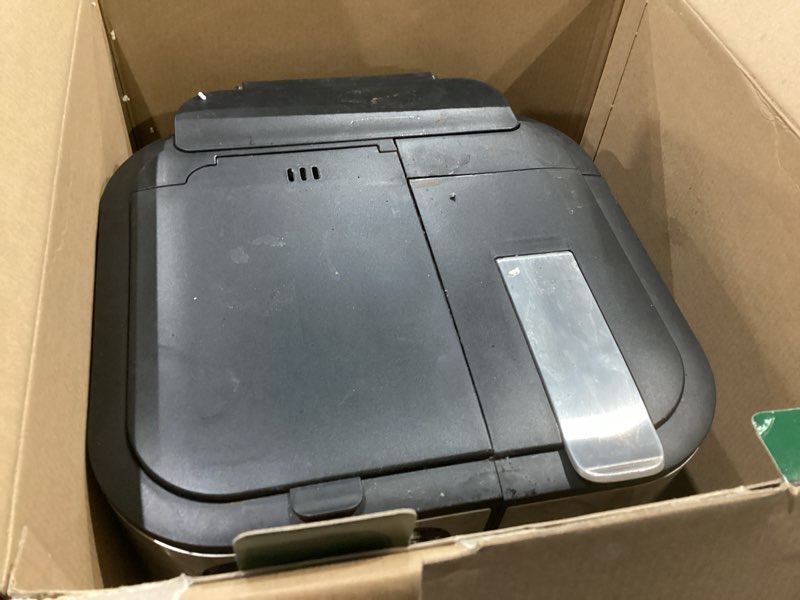 Condition photo showing As Is for cuisinart coffee center barista bar 4-in-1 coffee maker, single-serve pods compatible, coffeemaker, three brewing sizes, ss-4n1nas, black black 12-cup