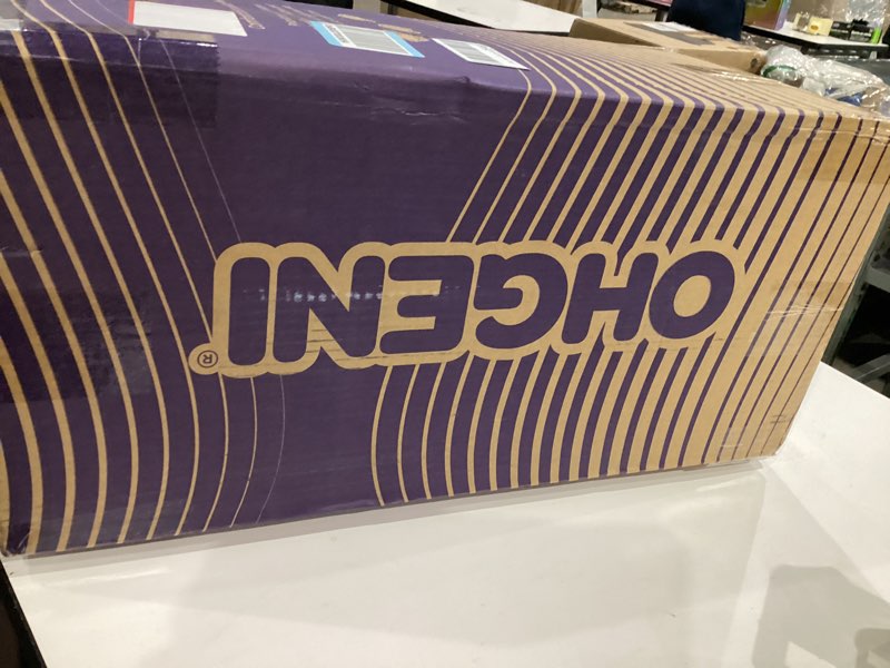 Condition photo showing Good Condition for OhGeni 3 Inch Cooling Full Size Gel Memory Foam Mattress Topper Pad,Soft Bed Cover with Anti-Slip Base & Zipper,Fits 6"-19" Mattresses with Straps,Extra Comfort for Sleep &Back Pain Relief Full 3 Inch Medium