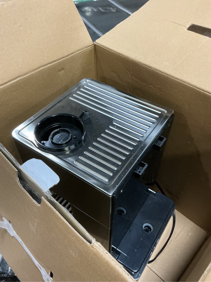 Condition photo showing As Is for AIRMSEN Espresso Machines with Burr Grinder, 20 Bar, Milk Frother Steam Wand, Stainless Steel Coffee Maker for Home - Cappuccino Latte & ??Cold Brew?? Iced Coffee Maker & Americano