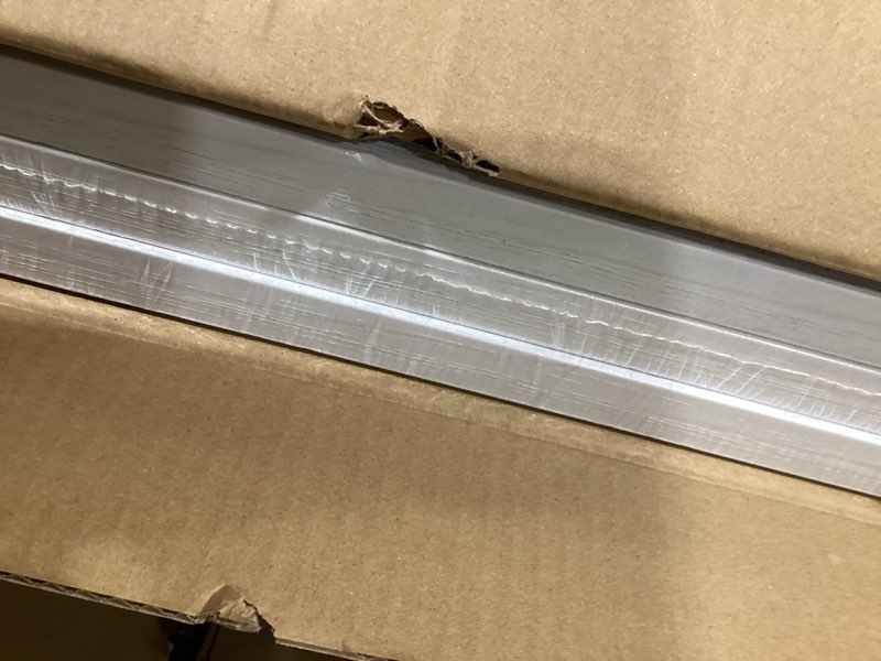 Condition photo showing New/Like New for 16x20 Frame Rustic White, 16x20 Poster Frames 3Pack, Gallery Wall Photo Frame, Woodgrain 20x16 Frame with Plexiglass for Artwork Display, Horizontal and Vertical, for Photos Wall Art Portrait 16x20 in White