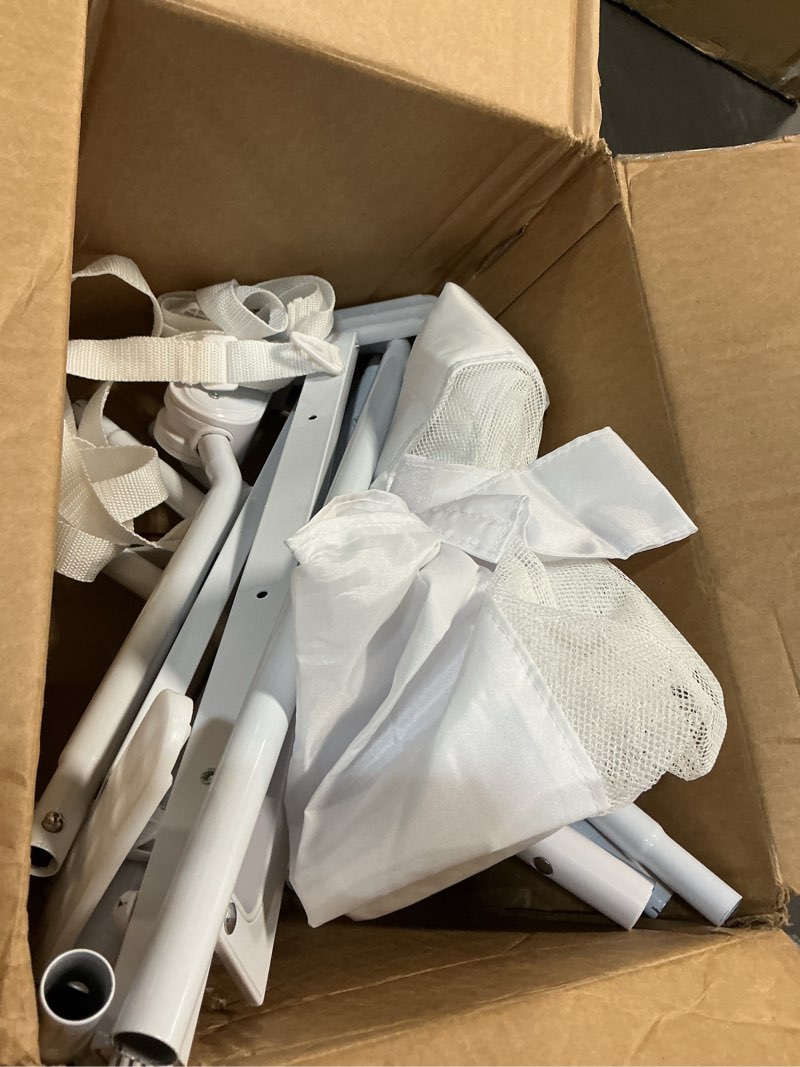 Condition photo showing As Is for comfybumpy 1-pack bed rail for toddlers 55.5\" l x 19.5\" h | toddler bed rails for twin, full, queen & king mattress size | swing down rail guard | mattress side rail for kids | white white 55.5”l x 19.5”h | 1-pack