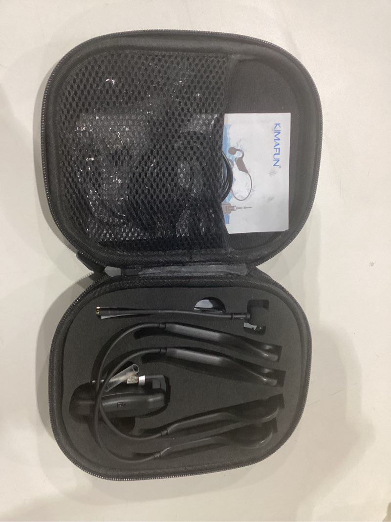 Condition photo showing Good Condition for KIMAFUN IP67 Waterproof Wireless Fitness Microphone, 2.4G Lightweight Ergonomic Design Headset Mic Used in Swimming Pool, Fitness Sports, Yoga, Gym, Class, Speaker, Laptop, Tablet for 2 People, GWP92