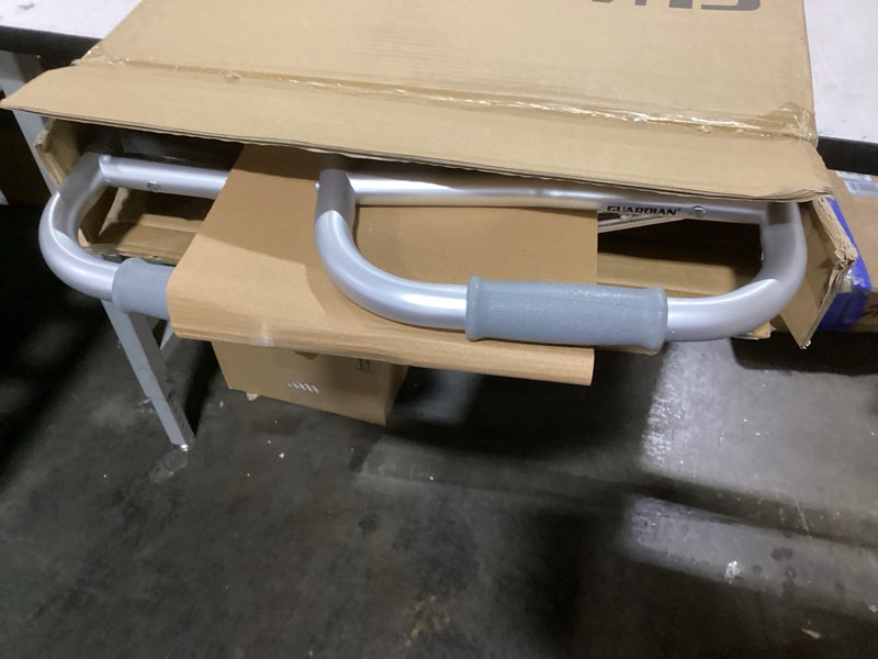 Condition photo showing Good Condition for Medline Lightweight Two Button Folding Walker with 5" Wheels, Aluminum Frame Supports up to 300 lbs Metallic 1 Count (Pack of 1)