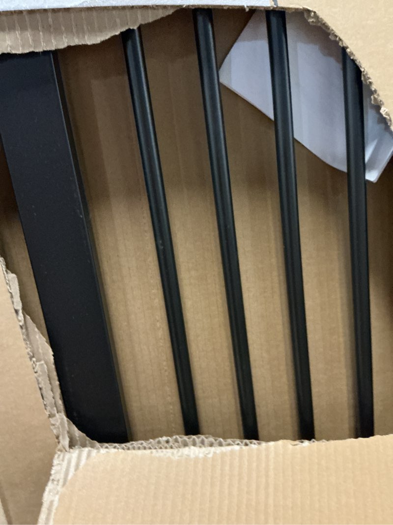 Condition photo showing Good Condition for lumizone extra tall cat gate 55.12" high pressure mounted extra wide 2025 new (17 sizes) 1.37" gap no drilling auto-close one-handed operation tall pet gate for dogs(black, 55.12" h x 29.92"-34.24" w) 55.12" h-black 29.92"-34.24" w