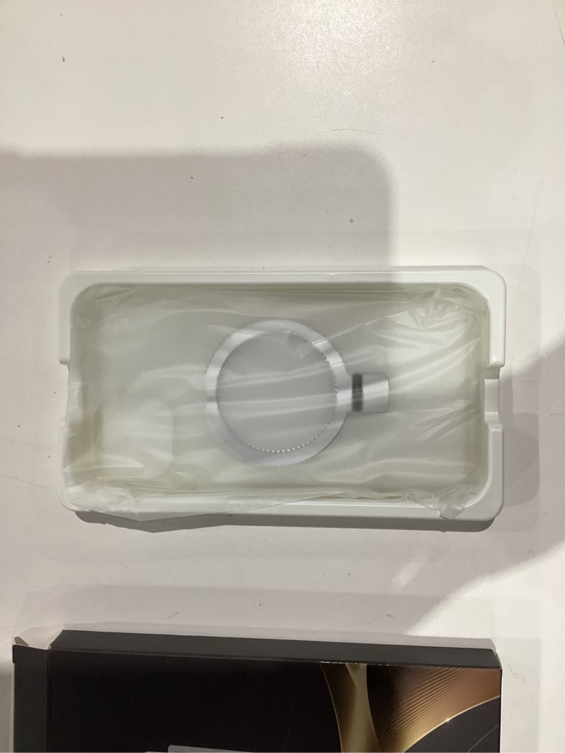 Condition photo showing New/Like New for Compatible with iPhone 12 Case & iPhone 12 Pro Case 6.1" with Invisible Ring Stand [Compatible with Mag-Safe] Translucent with Magnetic Kickstand, Translucent Translucent iPhone 12 & 12 Pro