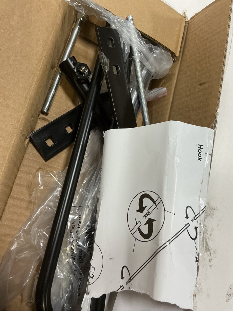 Condition photo showing Good Condition for ERYTLLY Extended Rail Hook Fence Deck Heavy Duty Bird Feeder Hook 360 Degree Rotary and Length Adjustable Plant Bracket for Bird Feeders, Planters, Suet Baskets, Lanterns, Wind Chimes and More