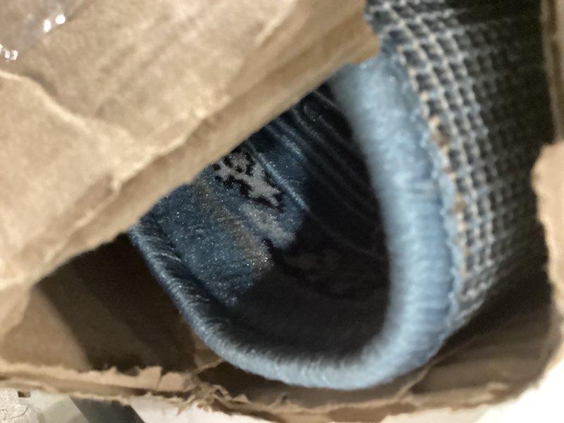 Condition photo showing Good Condition for Home Dynamix Premium Sakarya Traditional Medallion Border Area Rug, Blue, 1'9"x7'2" Runner Blue/Grey 1'9" x 7'2" (Runner)