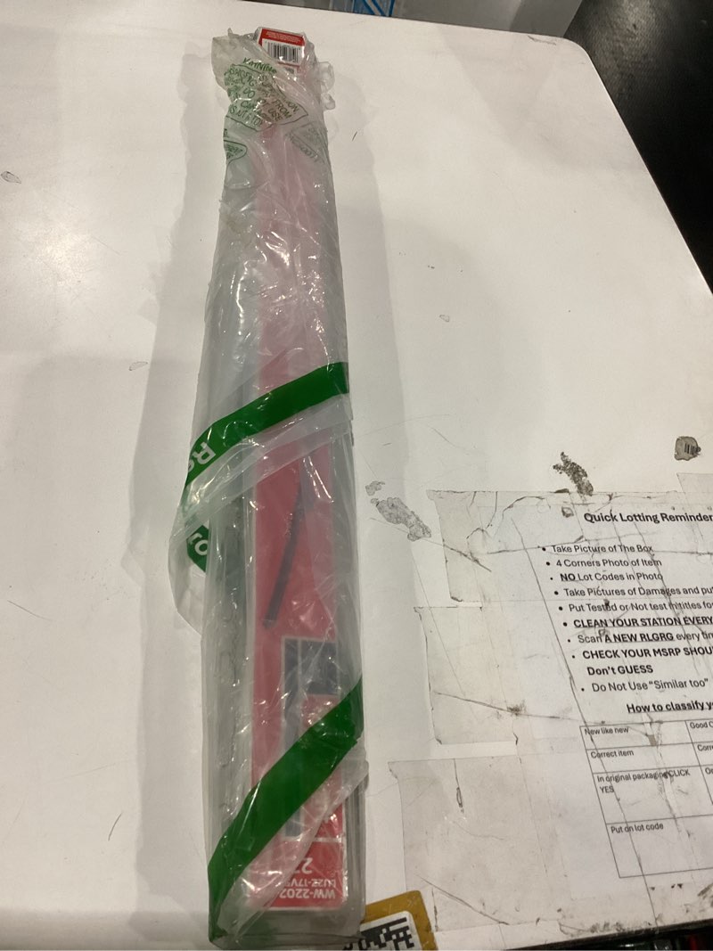 Condition photo showing Good Condition for motorcraft - black wiper blade