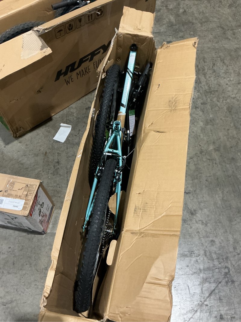 Condition photo showing As Is for huffy 26” rock creek women's 18-speed mountain bike, mint