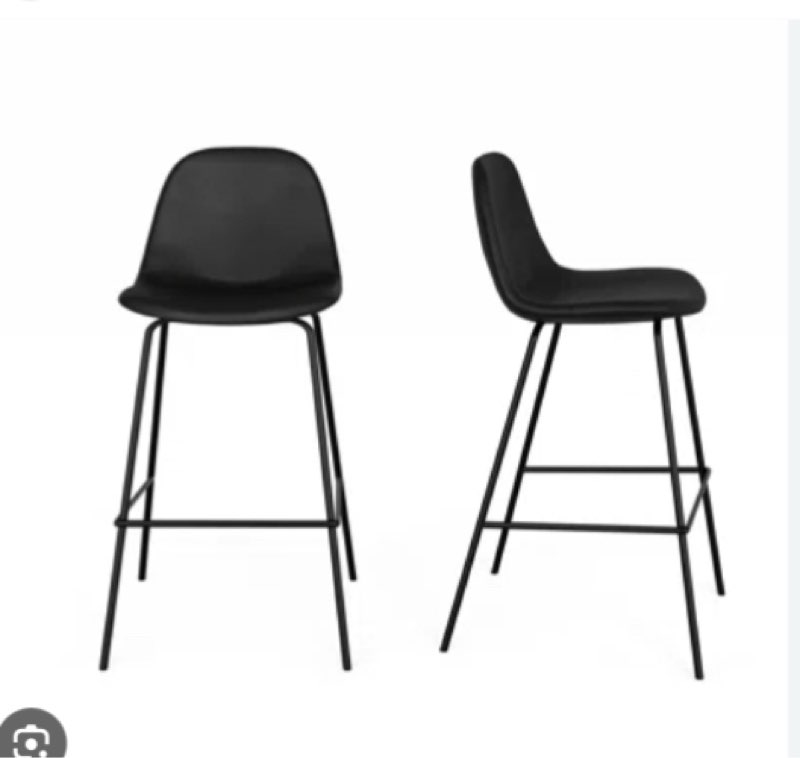 Kody Vegan Leather Bar & Counter Stool (Set of 2)