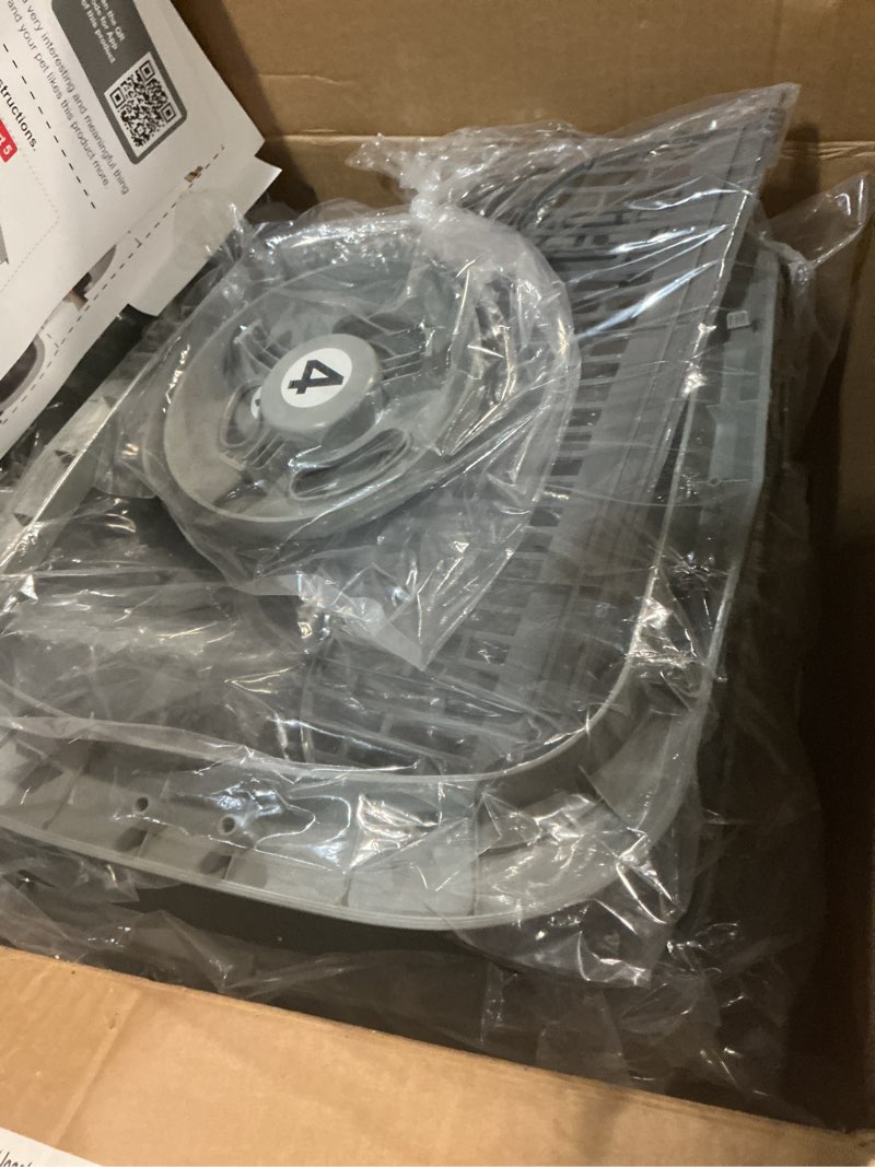 Condition photo showing Good Condition for UPFAS Automatic Cat Litter Box Self Cleaning - APP Control - Weight Monitoring - Ultra-Quiet, Medium Cats and Kittens Litter Box, Safe Anti-Pinch?Assembly Required?- Grey