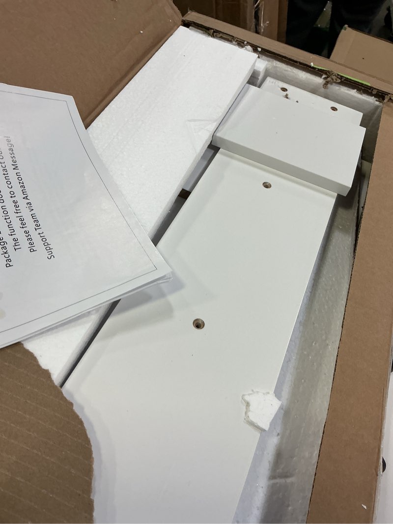 Condition photo showing Good Condition for TaoHFE White Bathroom Wall Cabinet with 2 Door Adjustable Shelves,Over The Toilet Storage White Wall Mounted Medicine Cabinets for Bathroom Laundry Room Kitchen | 2 Door, Adjustable Shelves, Wall Mounted