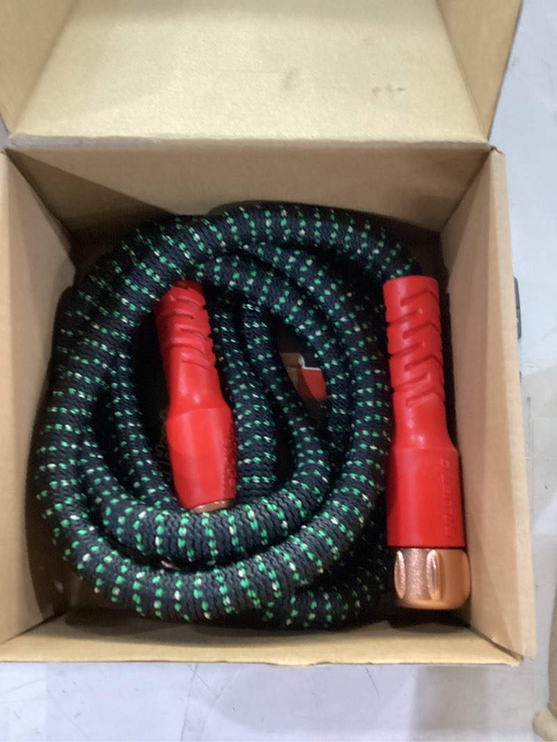 Condition photo showing Good Condition for pocket hose ballistic double uv 25 ft expandable garden hose, as seen on tv | anti-burst sleeve reinforced with bulletproof fiber, 360° swiveling pocket pivot connector, lightweight compact design