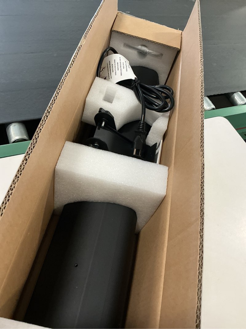 Condition photo showing Good Condition for Powerscale 1500W Electric Patio Heater, IP65 Waterproof, Remote, Fast Heating, 4 Heat Levels, 24H Timer & Memory Function, Wall Mounted Indoor/Outdoor Heater for Patio, Garage, Backyard, Black