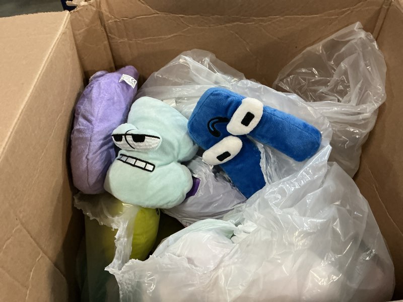 Condition photo showing Good Condition for (26pc) letter plush, 26-letter series plush, a-z letter games, interesting stuffed doll soft pillow decoration, holiday and birthday gifts for children and friends' families.