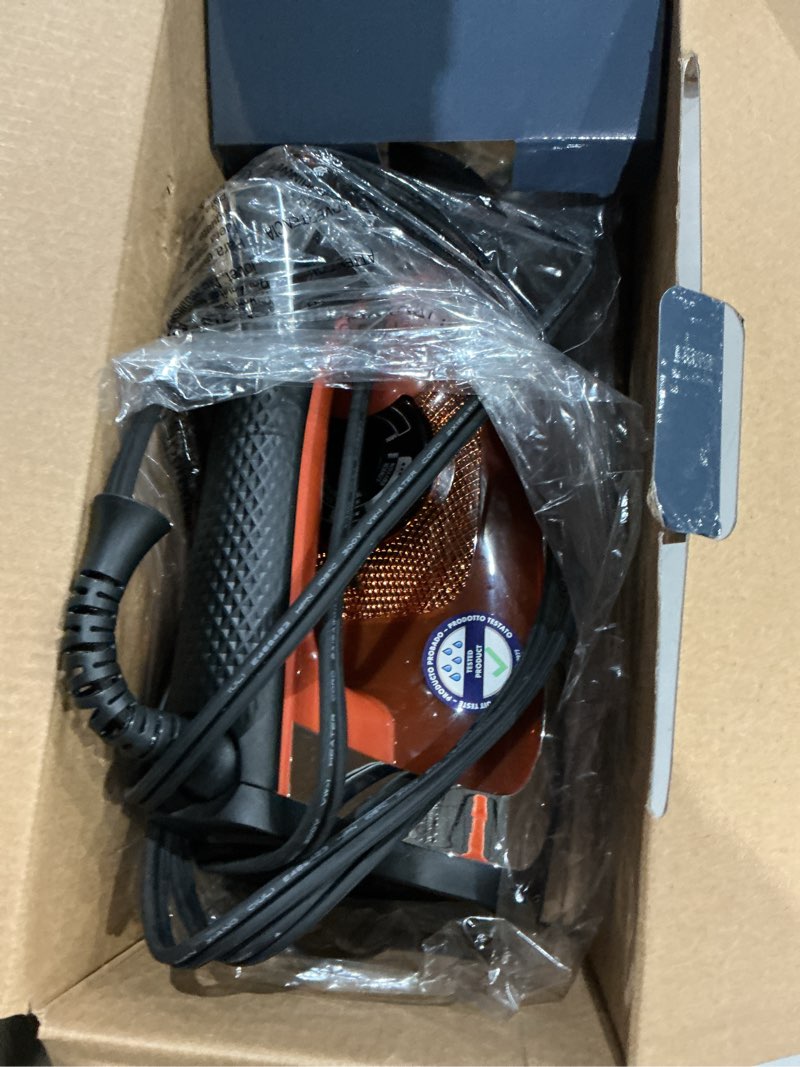 Condition photo showing Good Condition for rowenta iron steamer for clothes, stainless steel soleplate steam iron, microsteam holes, 1700 watts, lightweight, auto-off, black, dw2360 steam iron - lightweight