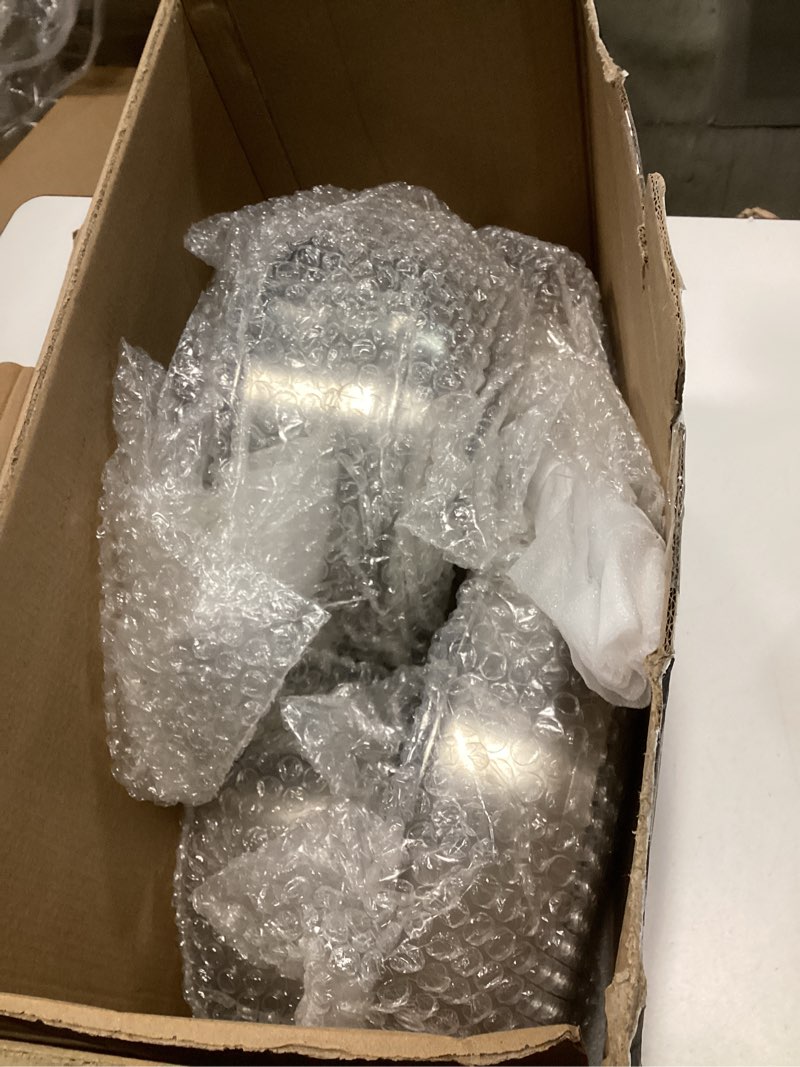 Condition photo showing Good Condition for Meythway 14-Piece Stainless Steel Cookware Set for Induction Stovetops – Non-Toxic Pots & Pans with Stay-Cool Handles, Glass Lids, Steamer, Pot Mats & Utensils – Dishwasher Safe Kitchen Cookware Silver 14-Piece