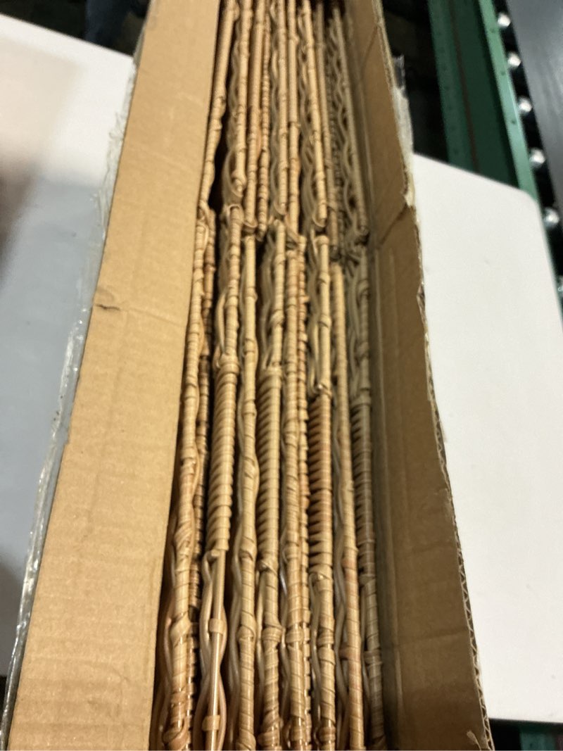 Condition photo showing Good Condition for taimei&g02 12x12x12inch plastic wicker cube baskets large square foldable handwoven laundry organizer,set of 4?khaki