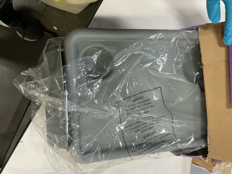 Condition photo showing Good Condition for DMI Walker Tray, Rollator Tray, Mobility and Walker Accessory Tray Table Fits Most Standard Walkers, Folding with Two Cup Holders and Tool Free Assembly, 16 x 11.8 inch Gray 1 Count (Pack of 1)