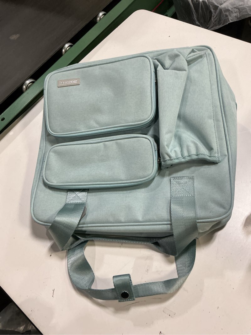 Condition photo showing Good Condition for zipper binder 3 ring, 700 sheets capacity, binder 3 inch with shoulder strap fits 13 inch laptop for school and office,blue