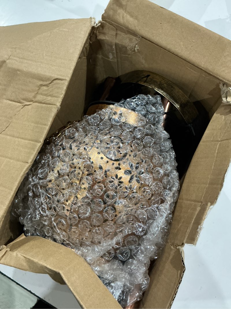 Condition photo showing Good Condition for yhmall solar wind chimes for outside, butterfly birthday gifts for women mom, flower solar lantern windchimes outdoors, hanging memorial wind chimes for garden decor