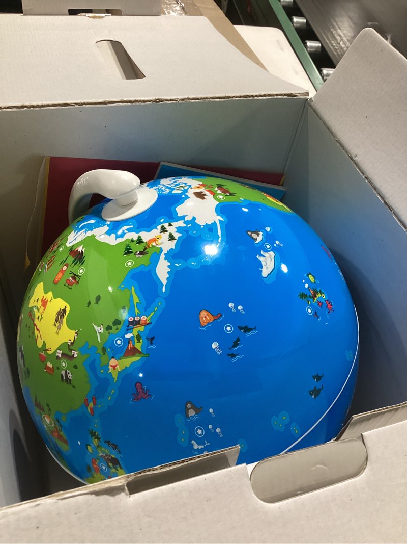 Condition photo showing As Is for PlayShifu Globe for Children – Orboot Earth: Interactive Kids Globe with 1000+ Facts on Animals, Places & Monuments | Tech-Powered Learning Toy & STEM Gift for Kids Ages 4–10