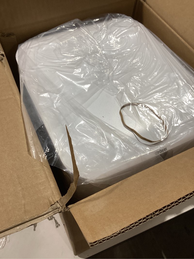 Condition photo showing Good Condition for Airdeer Automatic Trash Can, 4 Gallon Self Sealing and Self-Changing Smart Trash Can, Motion Sensor, Touchless Garbage can with lid for Kitchen Bathroom Office, 6 Refill Rings(A1, Golden line) 4 Gallon-Golden Line