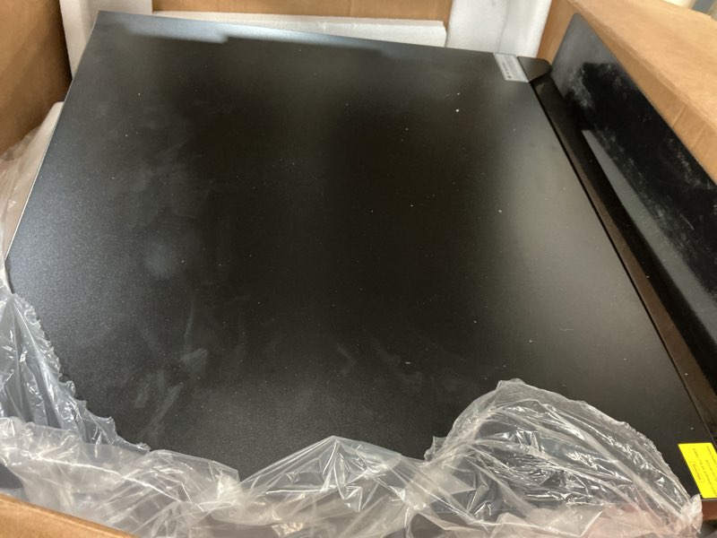 Condition photo showing As Is for Yeego Beverage Refrigerator Cooler - 24 inch 140 Cans Mini Fridge with Glass Door, 34-54 ? Under Counter Refrigerator Built-in for Soda for Bar Bedroom Office