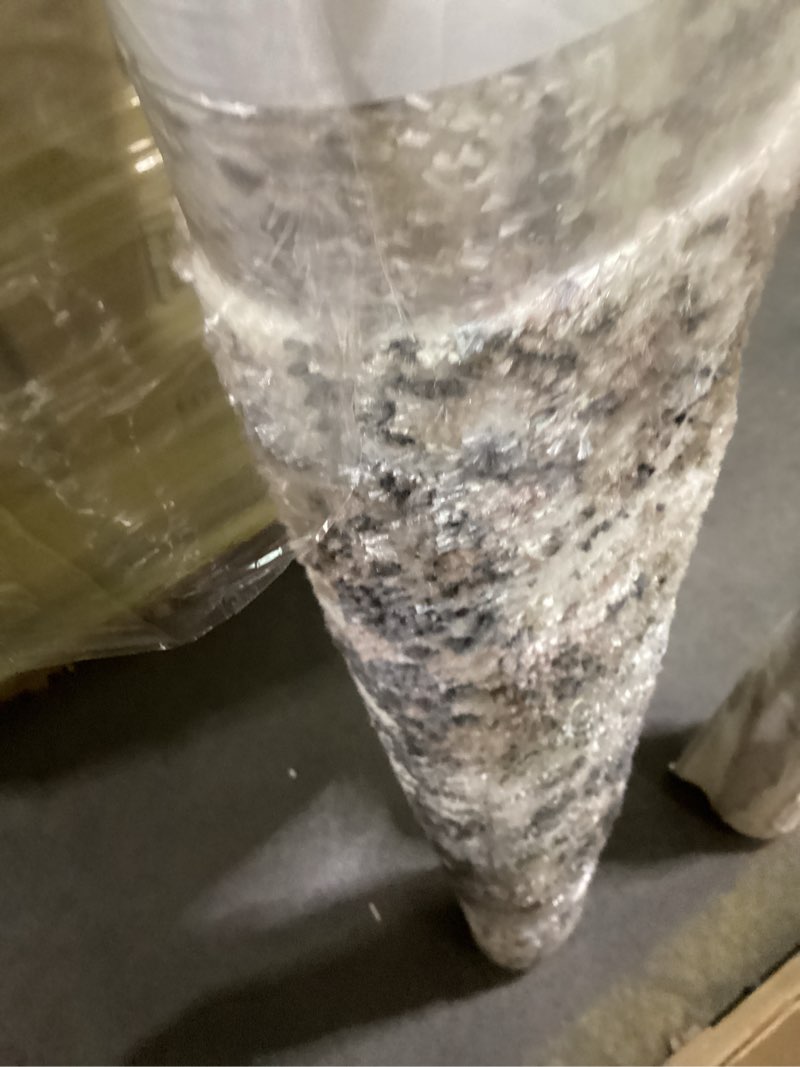 Condition photo showing As Is for Kristal collection 150x213d grey