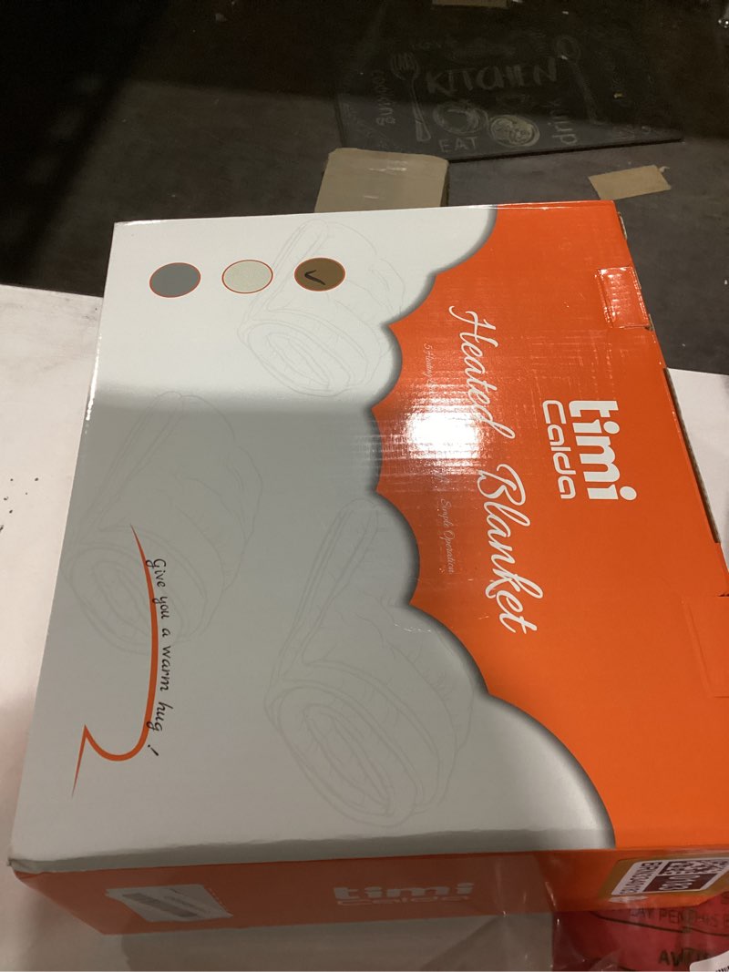 Condition photo showing New/Like New for TiMiCalda Heated Blanket Electric Throw- 50"x60" Soft Thick Faux Fur Electric Blanket for Sofa with 