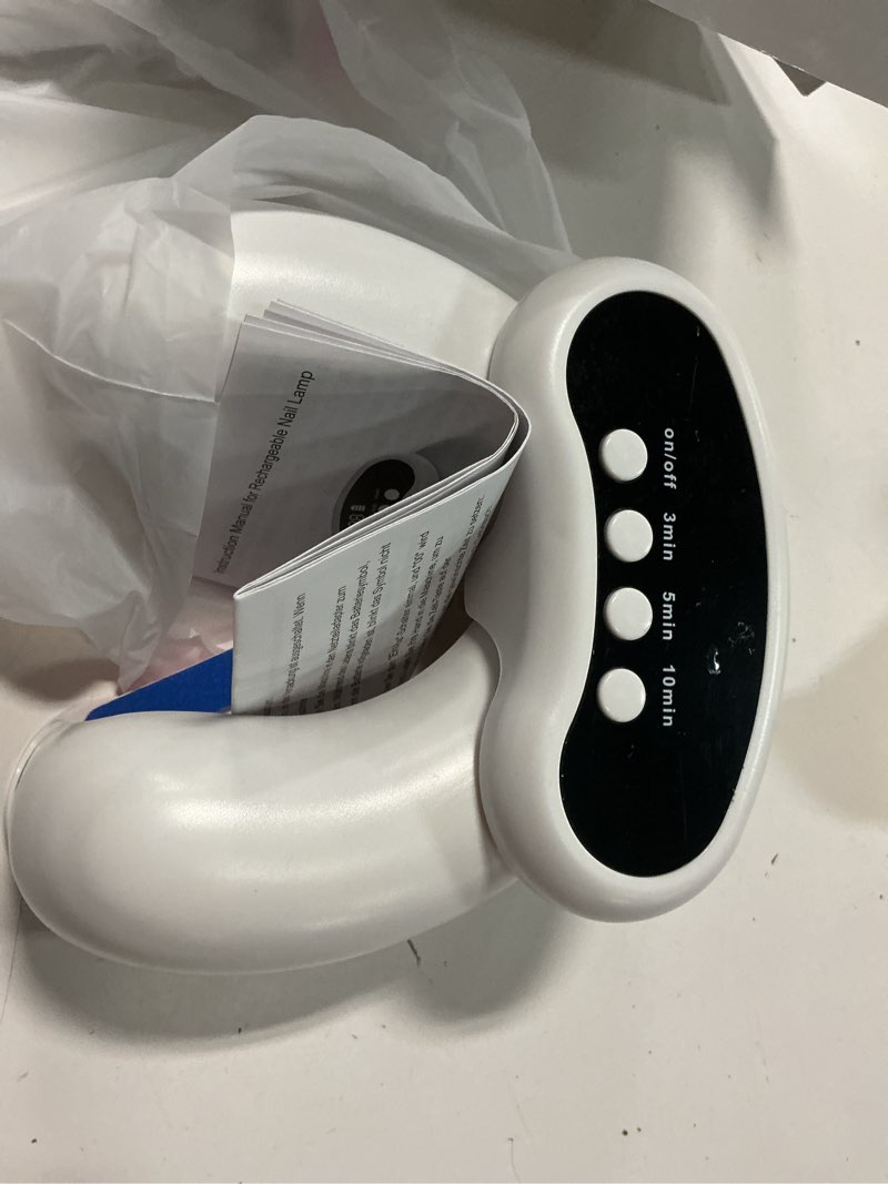 Condition photo showing Good Condition for nail fungus laser treatment led light device-nail fungus treatment,solution for damaged discolored thick toenails & fingernails - white