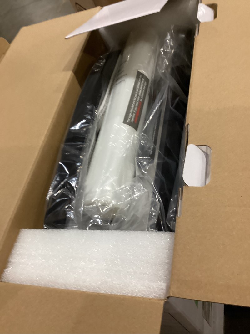 Condition photo showing New/Like New for gasbye 95kpa precision vacuum sealer machine, double heat seal for dry/moist food, easy-lock handle, built-in bag storage & cutter, progress display, pulse mode, removable drip tray, silver