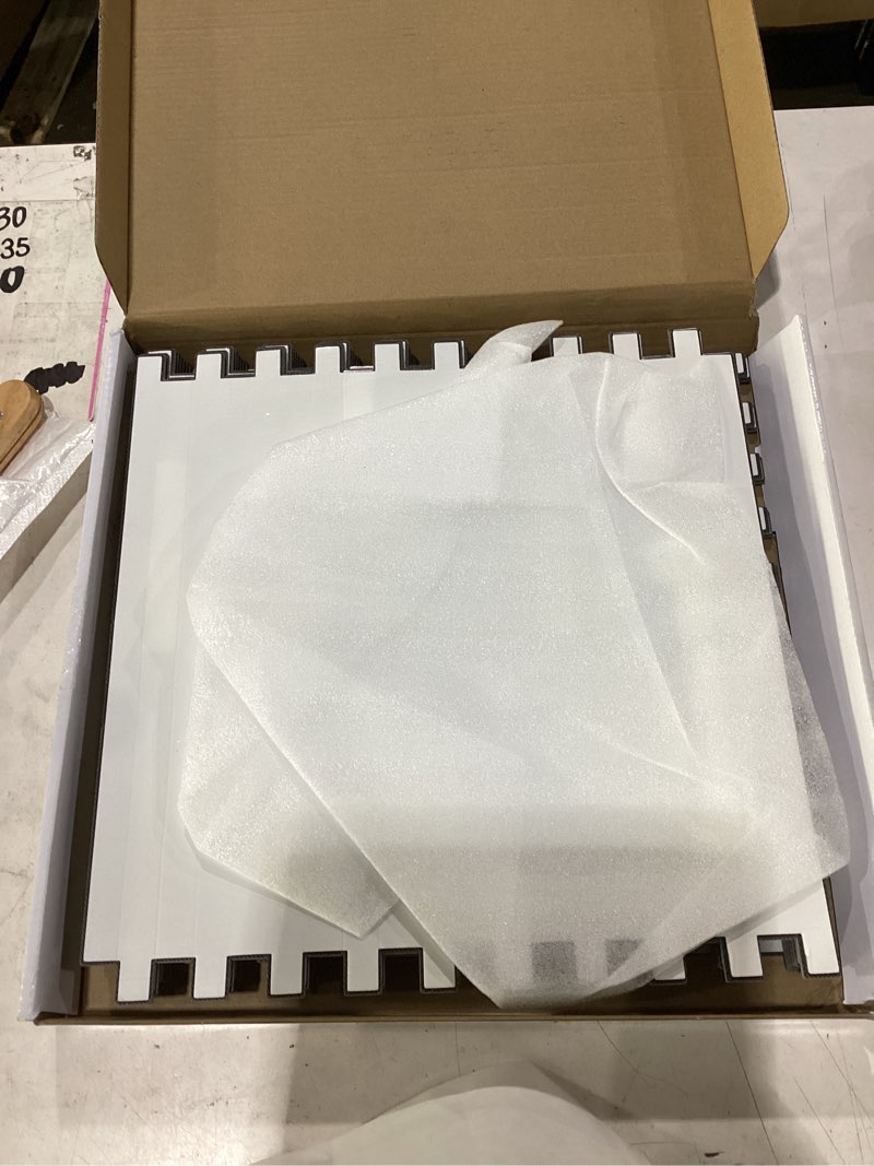 Condition photo showing New/Like New for midcard 10 sheets peel and stick backsplash pvc wall tile,for kitchen backsplash… 10 rectangular dark brown