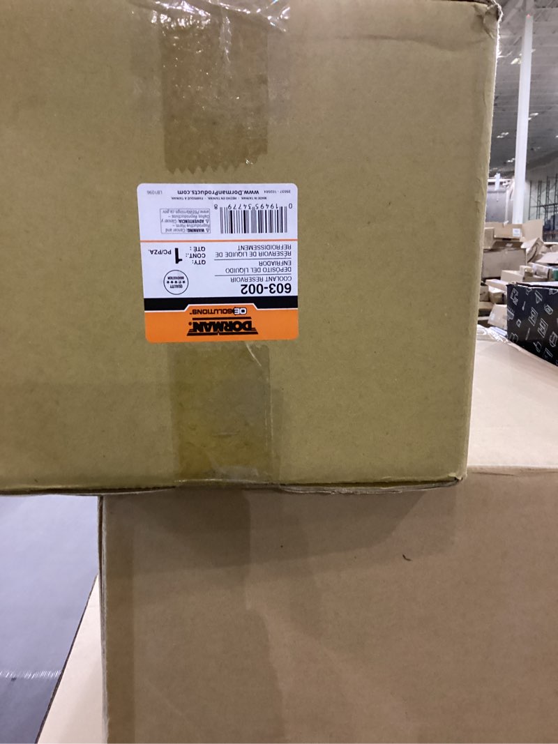 Condition photo showing New/Like New for Dorman 603-002 Engine Coolant Reservoir Compatible with Select Dodge/Jeep Models