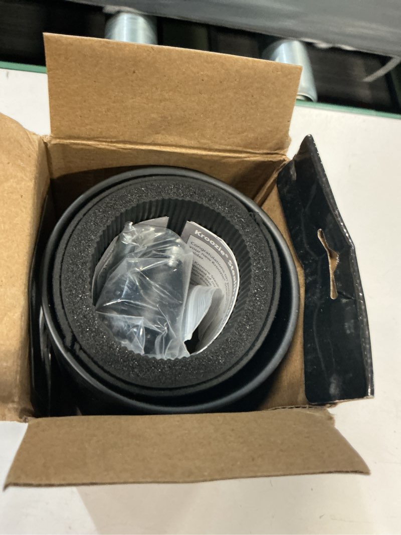 Condition photo showing Good Condition for kroozie stealth bike cup holder - the ultimate handlebar accessory for your ride - fits all bikes, e-bikes, scooters & keeps your cups beverage secure flat black
