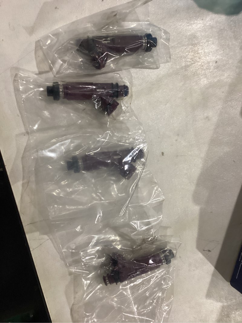 Germban 195500-3310 4pcs Set Fuel Injectors 4 Holes Fits for 1999-2000 Mazda Miata 1.8L-L4 FJ584 BP4