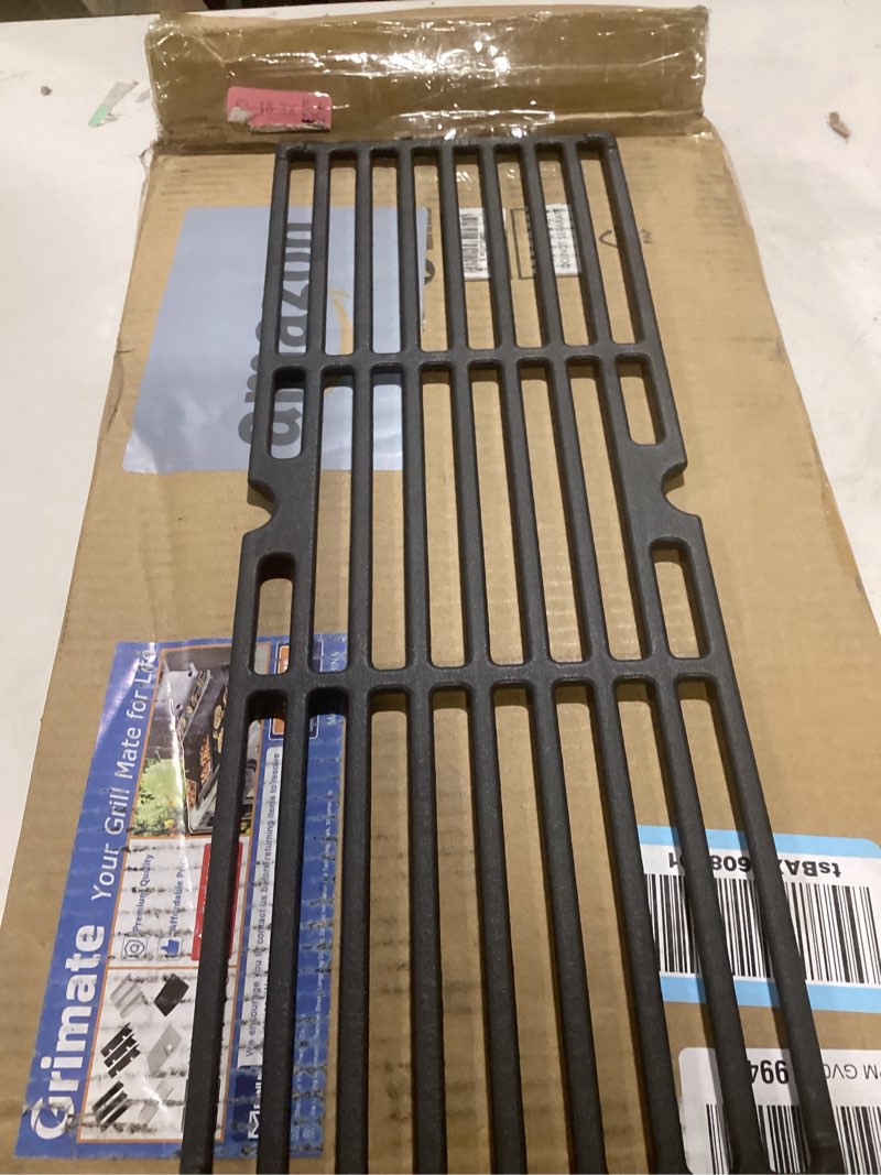 Condition photo showing Good Condition for hisencn grill grates 18 inch for charbroil 463244819 463276517 463245917 463276617, grill grates replacement parts for char-broil 463277918 466245917 463274719, g470-0003-w1 g470-0002-w1 cast iron 18x34.4"