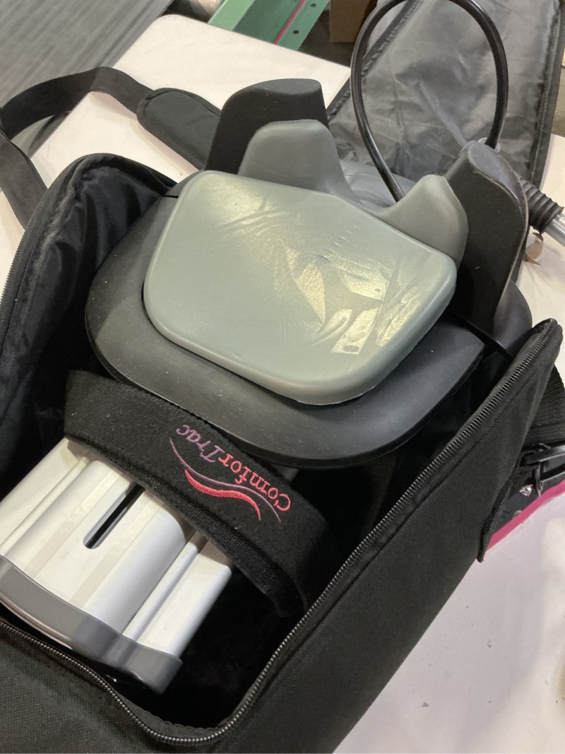 Condition photo showing As Is for comfortrac premium home cervical traction kit 3.0, neck therapy, discomfort relief, relieve cervicalgia, degeneration of disc, spondylosis, and more