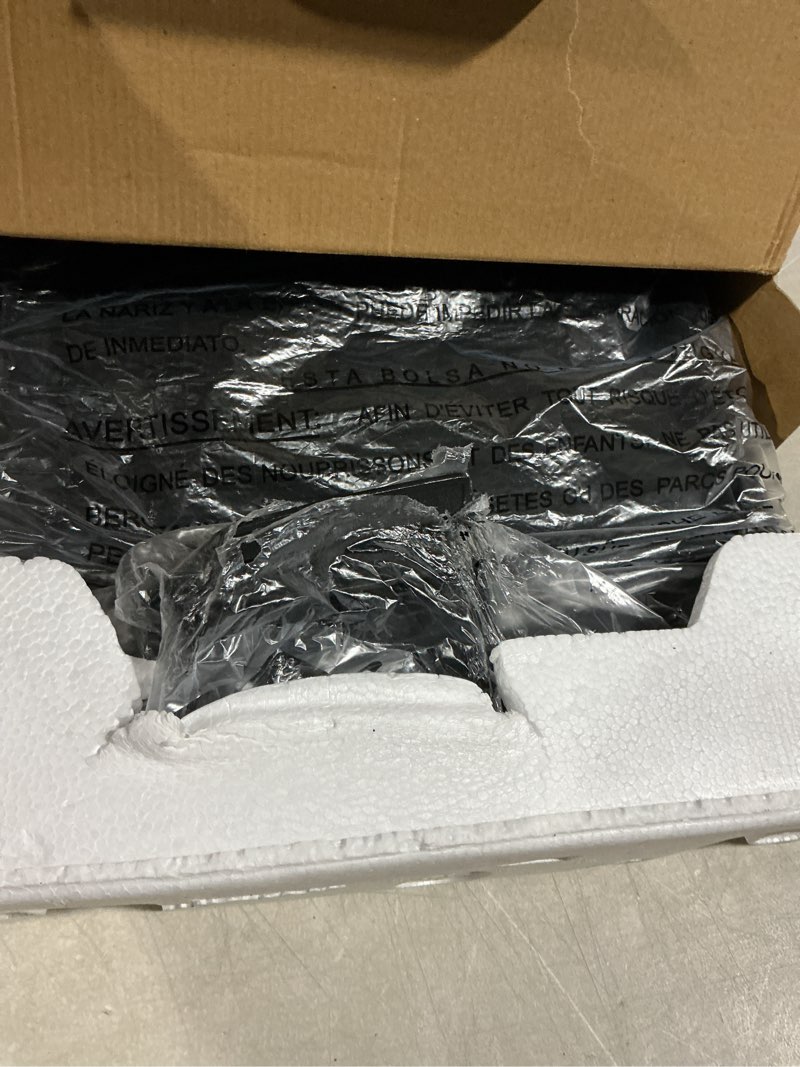 Condition photo showing As Is for bella Electric Griddle with Warming Tray - Smokeless Indoor Grill, Nonstick Surface, Adjustable Temperature & Cool-touch Handles, 10" x 18", Copper/Black, PFOA & PTFE Free 10 x 18"