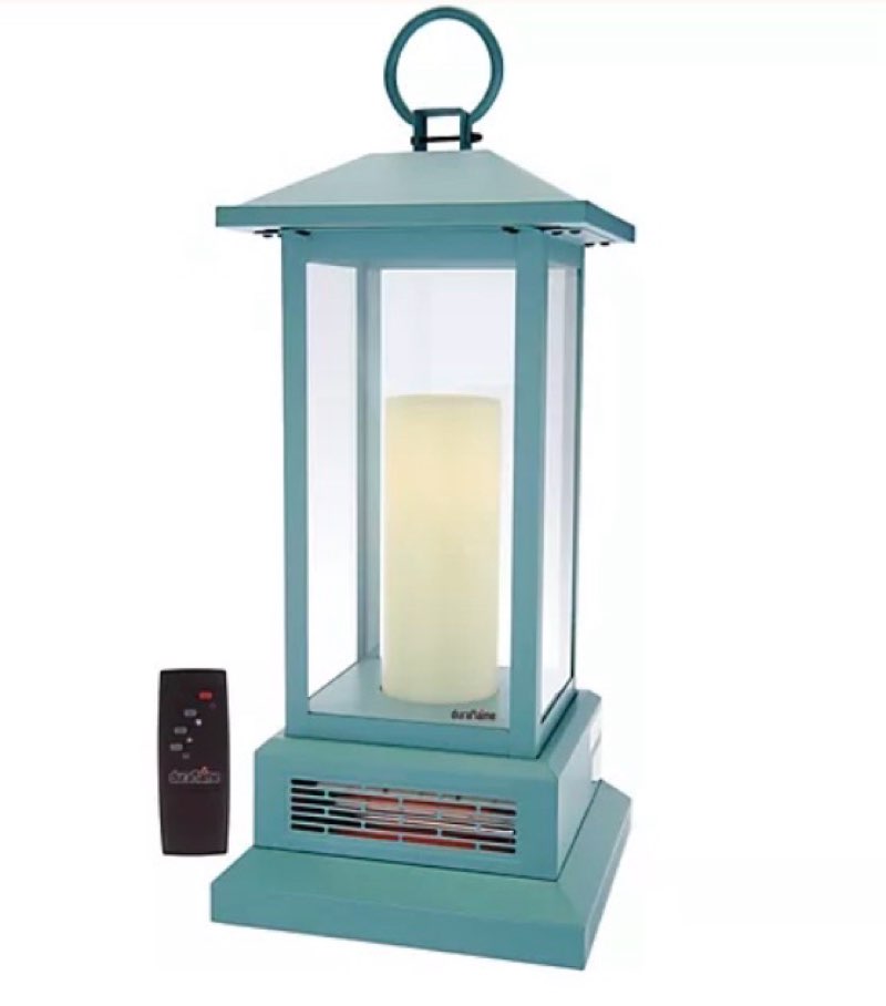 Duraflame 28-3/4\" Electric Lantern with Infrared Heater 