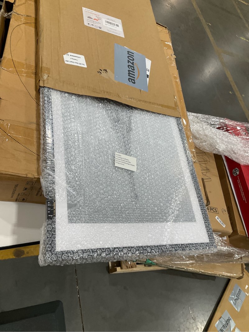 Condition photo showing Good Condition for upsimples 16x24 picture frame, display pictures 14x20 with mat or 16 x 24 without, wall hanging poster frames, black, 1 pack