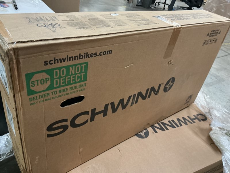 Condition photo showing New/Like New for schwinn ranger 24" mountain bike - blue