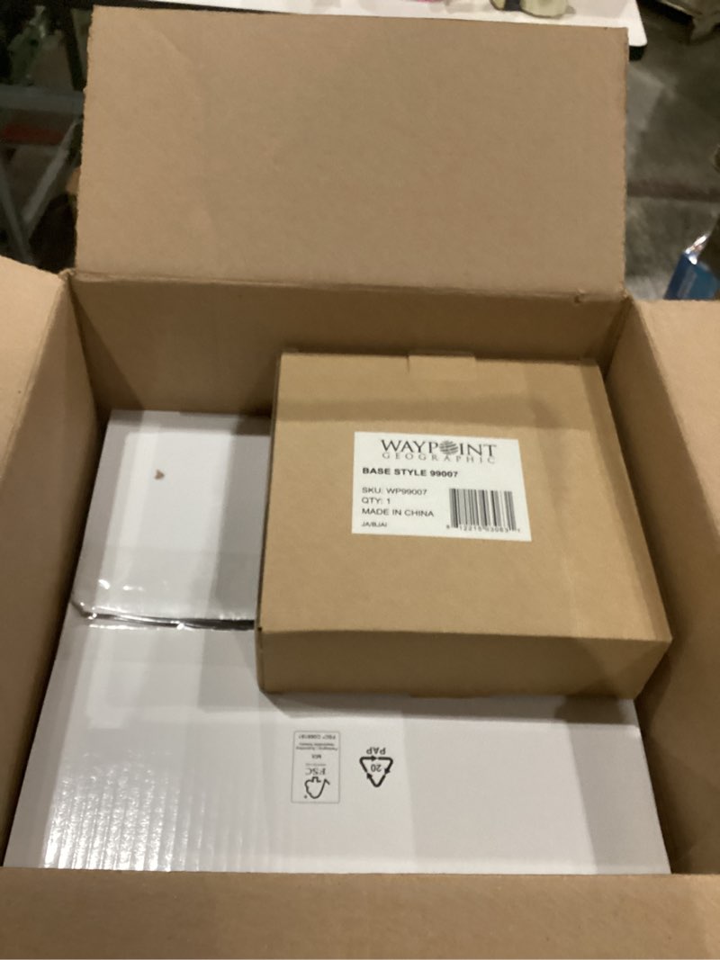 Condition photo showing As Is for Waypoint Geographic Atlantic Globe Beige - Non-illuminated